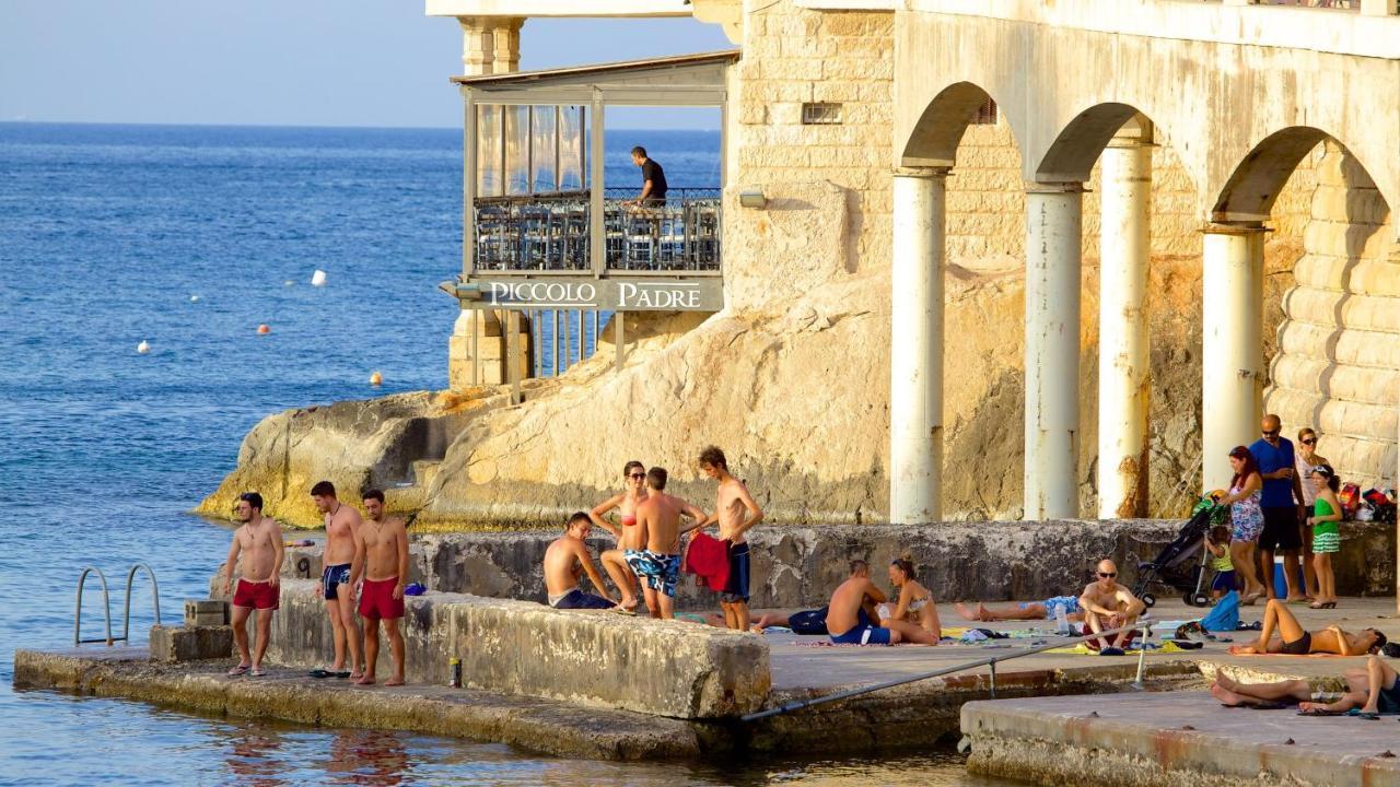 Holiday - Malta Balluta Beach Sliema Esterno foto